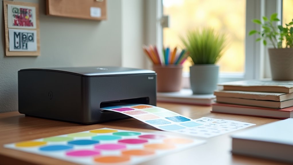 compact Bluetooth label printer