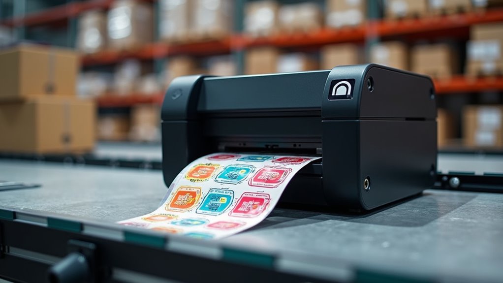 high-speed accurate label printing