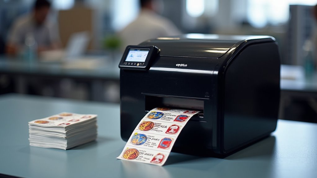 high-speed color label printer