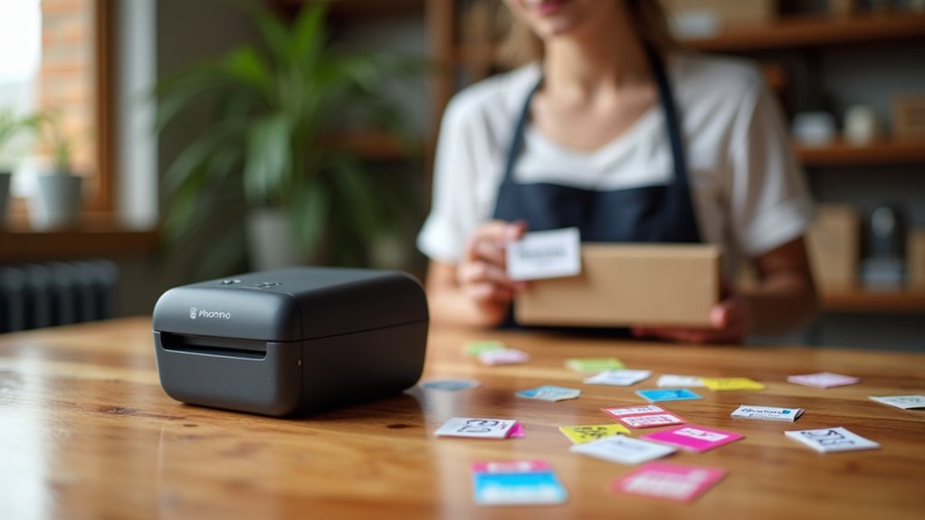portable label printing solution
