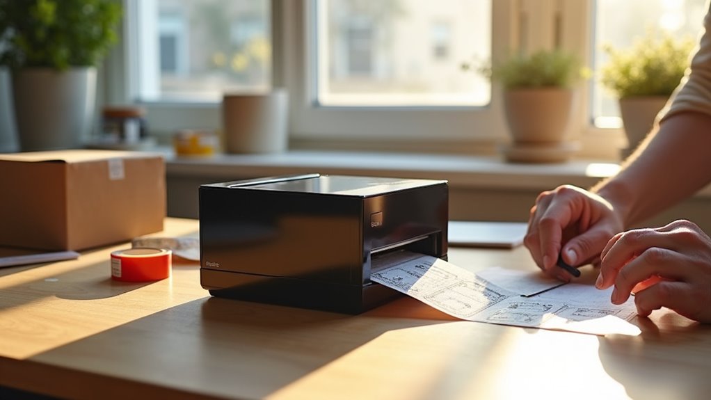 máy in nhãn bluetooth không dây